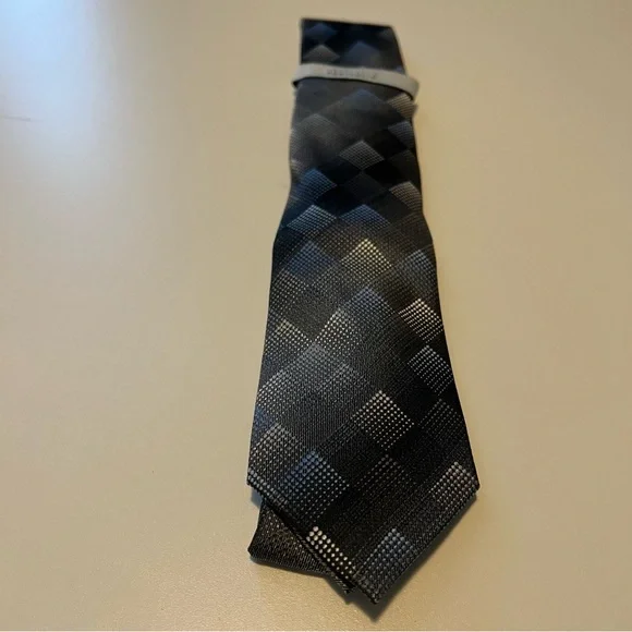 Men's Perry Ellis, Alfani and Club Room Gray Blue Tie Set